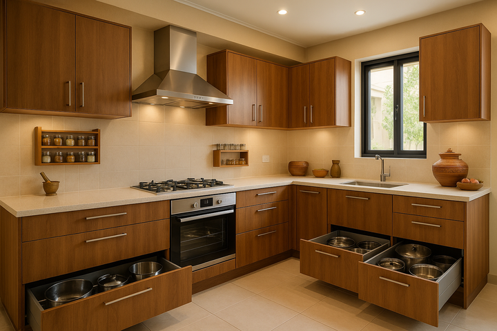 Smart Sustainable Modular Kitchens in India 2025: Blending Style with Eco-Friendly Living